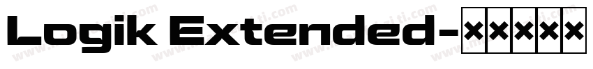 Logik Extended字体转换